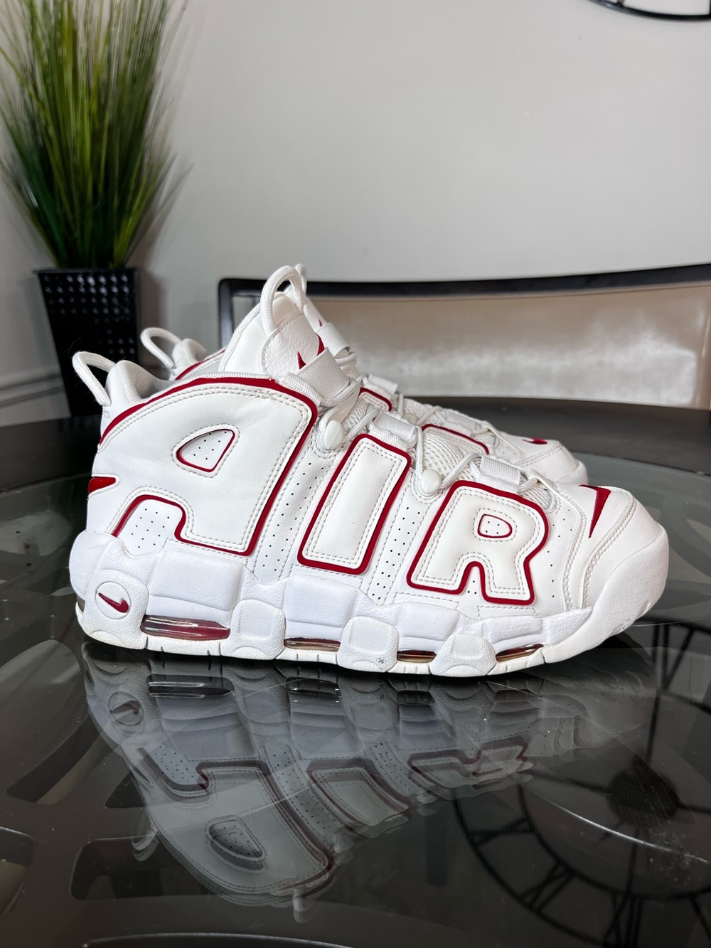 Nike Air More Uptempo "96
White Varsity Red 2021 Mens
Sz 11.5